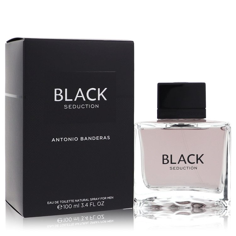 Seduction In Black by Antonio Banderas Eau De Toilette Spray 3.4 oz Seduction In Black by Antonio Banderas Eau De Toilette Spray 3.4 oz